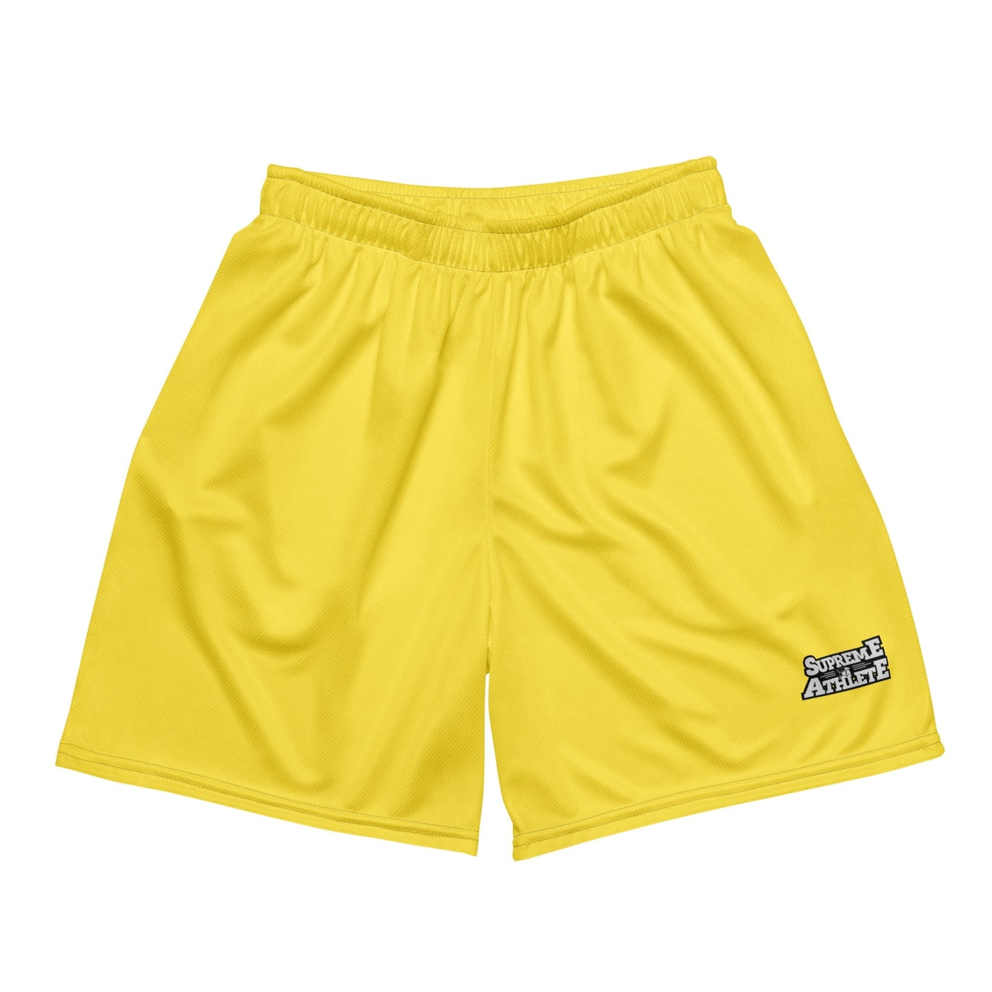 Supreme Yellow Unisex mesh shorts Supreme Athlete 2XS