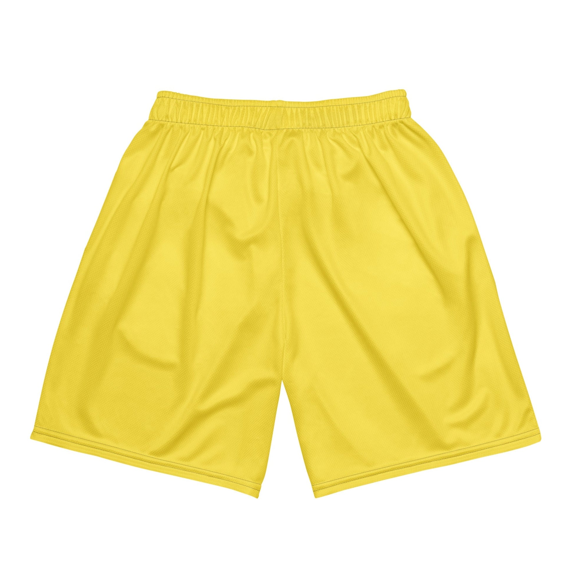 Supreme Yellow Unisex mesh shorts Supreme Athlete