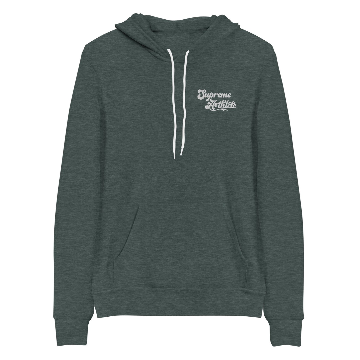 "ALL PRAISES DUE" Unisex hoodie Supreme Athlete Heather Forest S