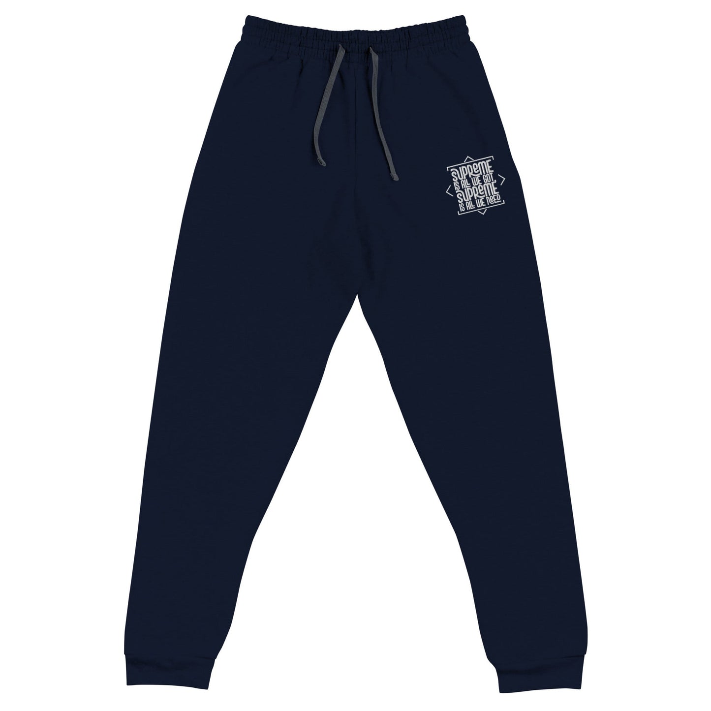 'All We Got' Supreme Athlete Unisex Joggers Supreme Athlete J. Navy S