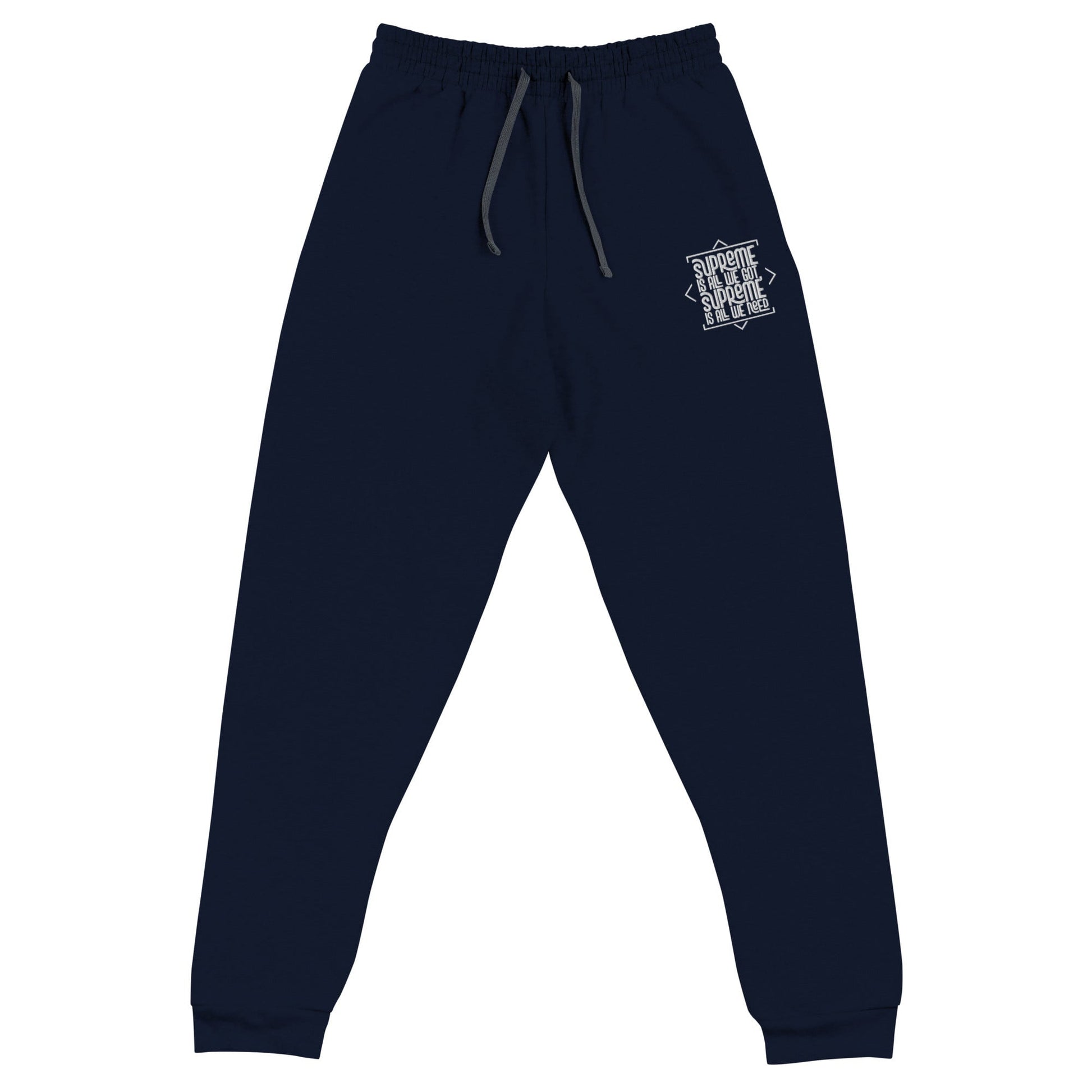 'All We Got' Supreme Athlete Unisex Joggers Supreme Athlete J. Navy S
