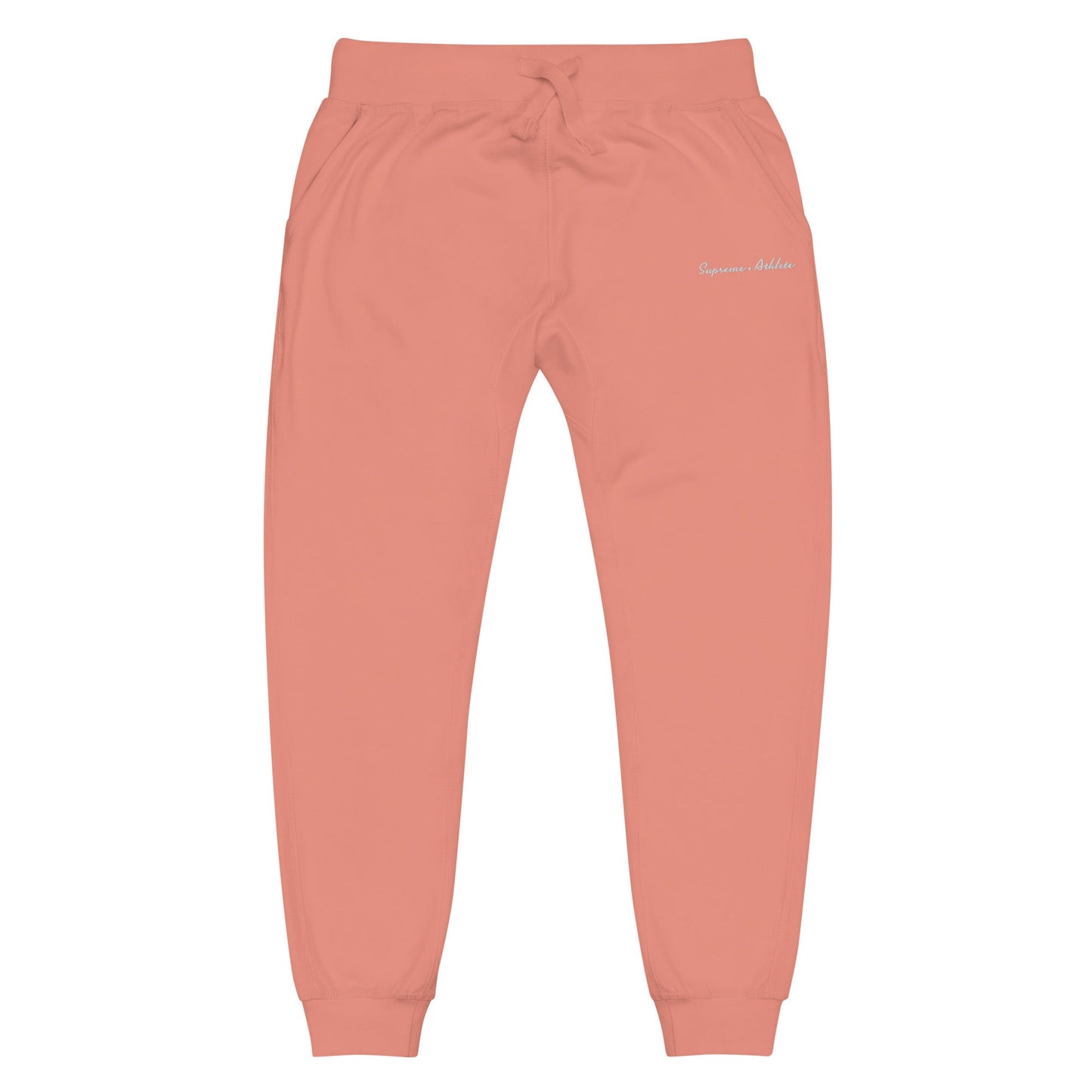 "EXQUISITE" Unisex fleece sweatpants Supreme Athlete Dusty Rose XS