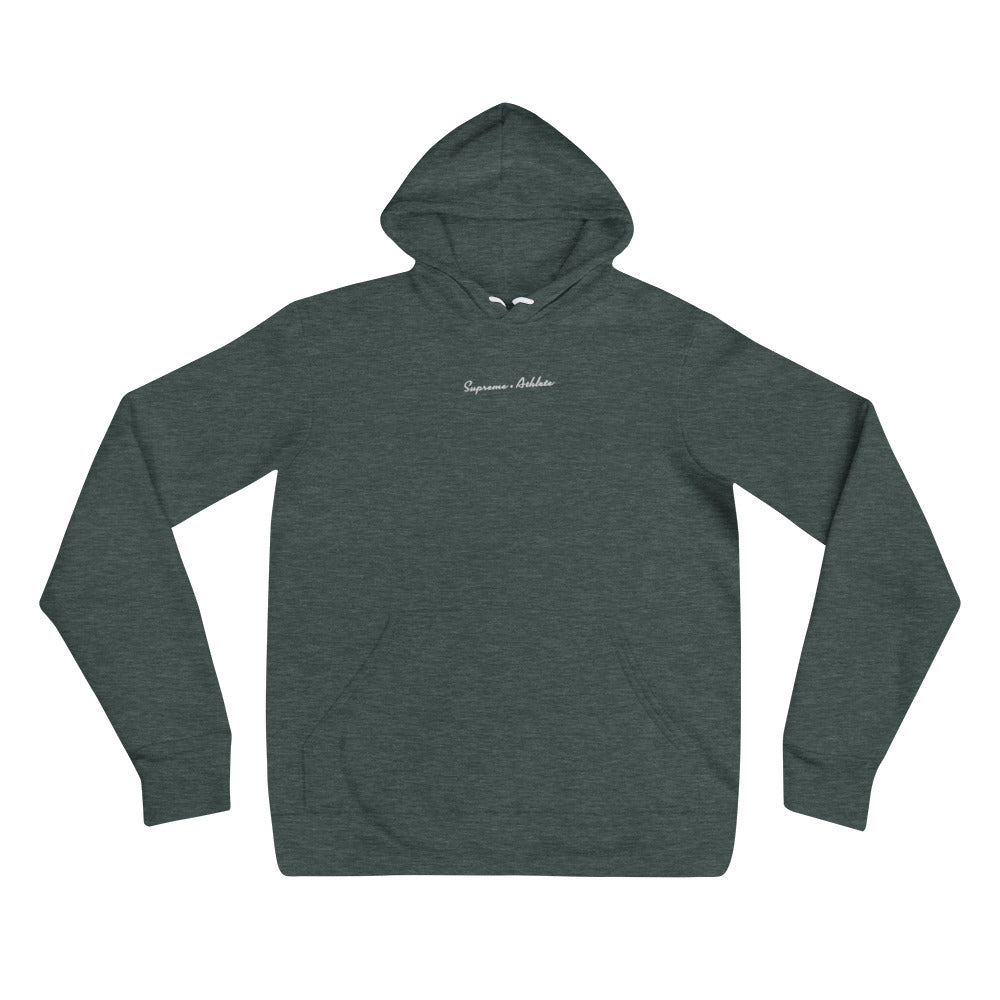 'EXQUISITE' Unisex hoodie Supreme Athlete Heather Forest S