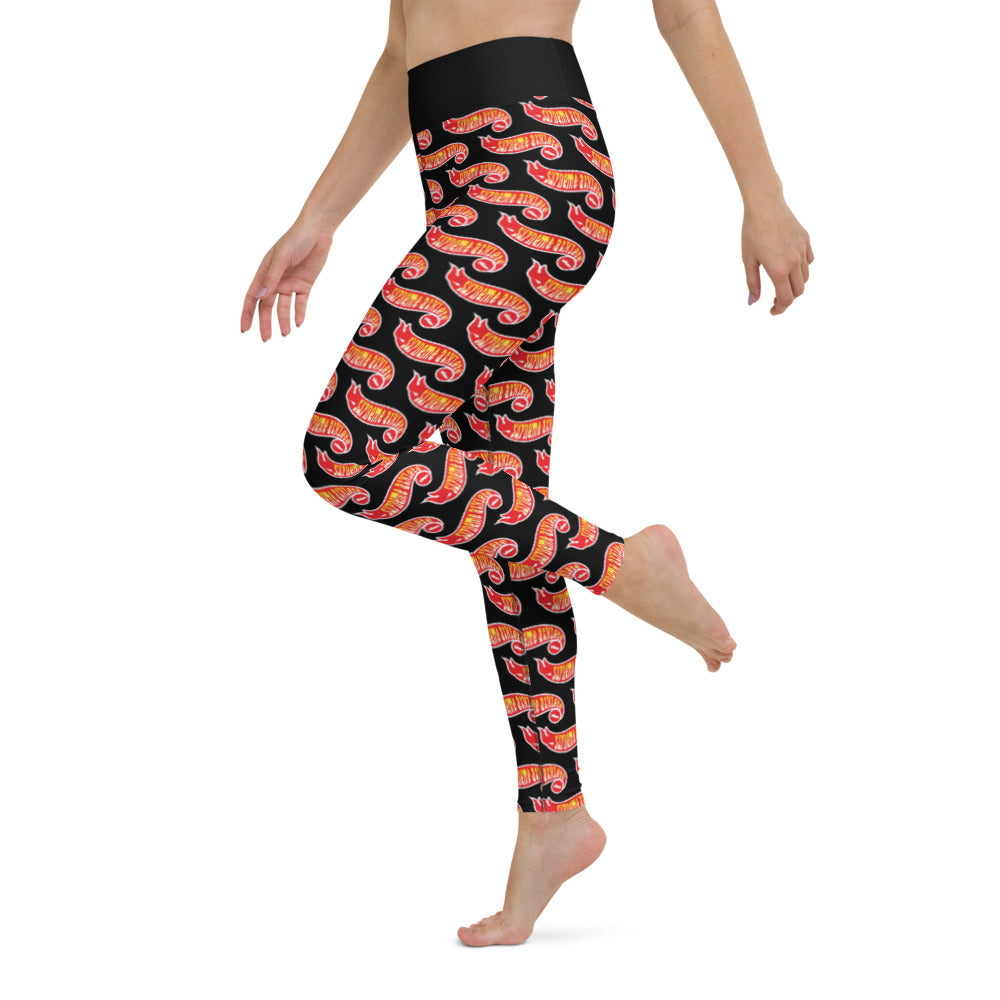 'Hot Girl' Yoga Leggings Leggings Supreme Athlete