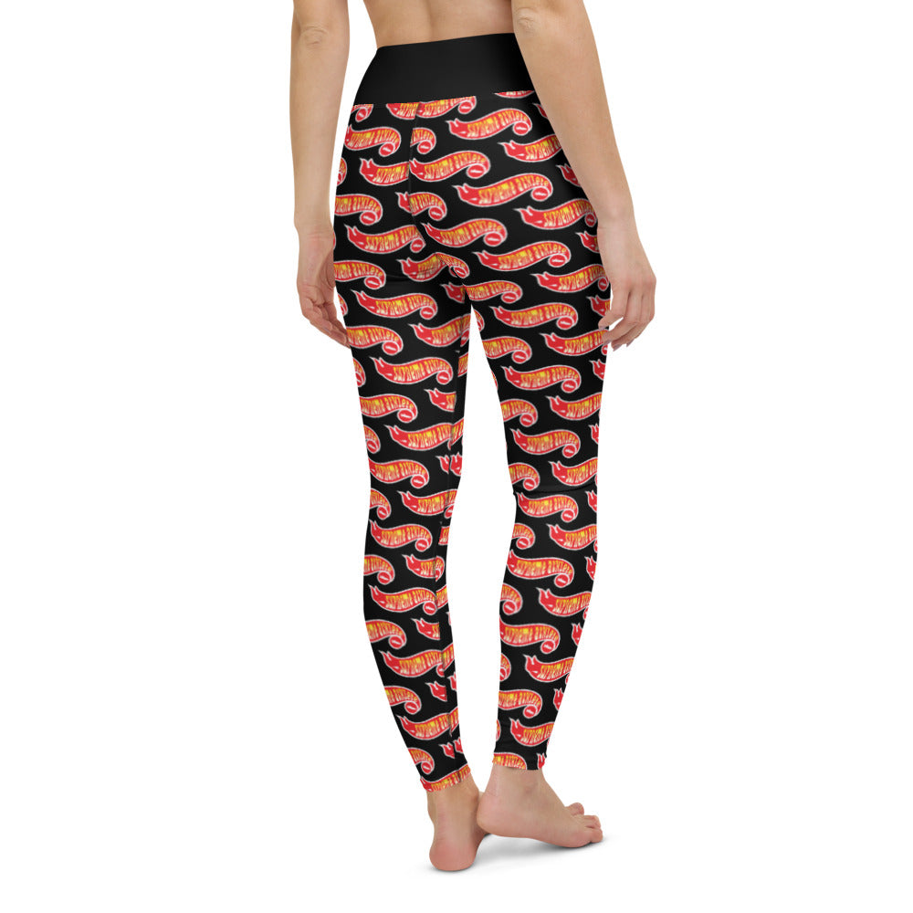 'Hot Girl' Yoga Leggings Leggings Supreme Athlete