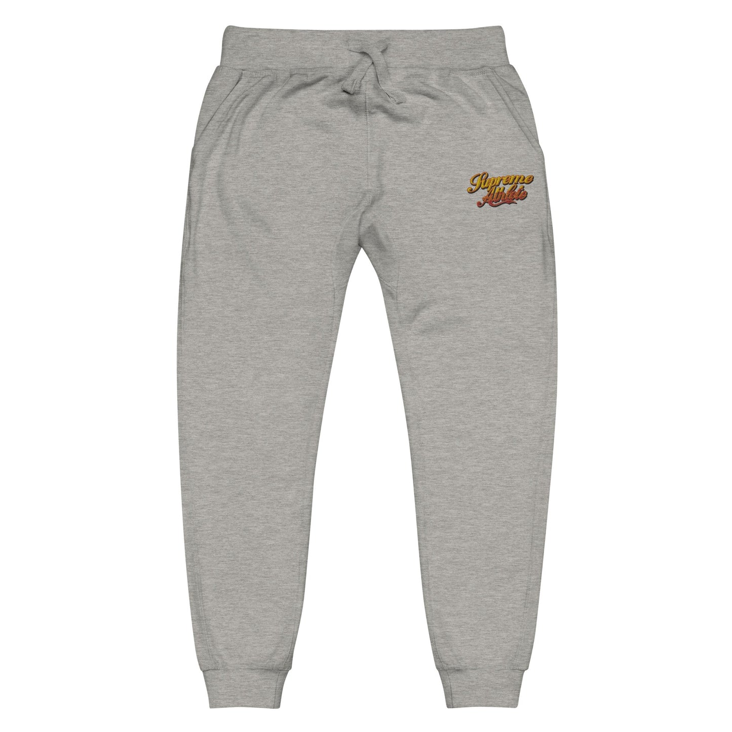 "IMMACULATE AURA" Unisex fleece sweatpants Supreme Athlete Carbon Grey XS