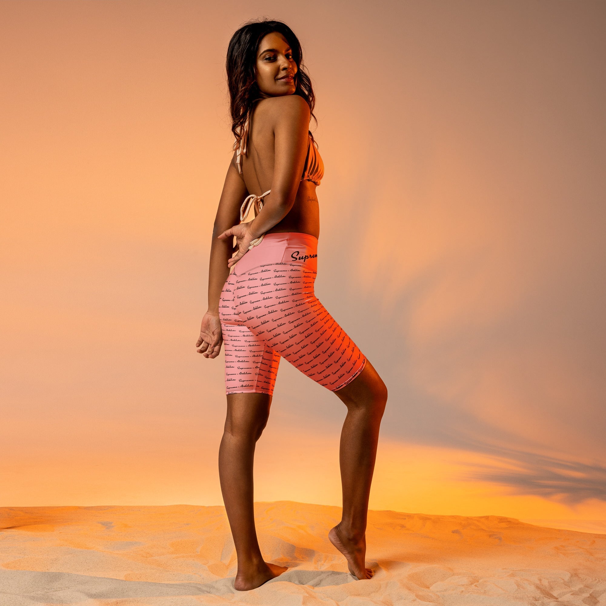 'Magnificent' Ladies Biker Shorts Supreme Athlete
