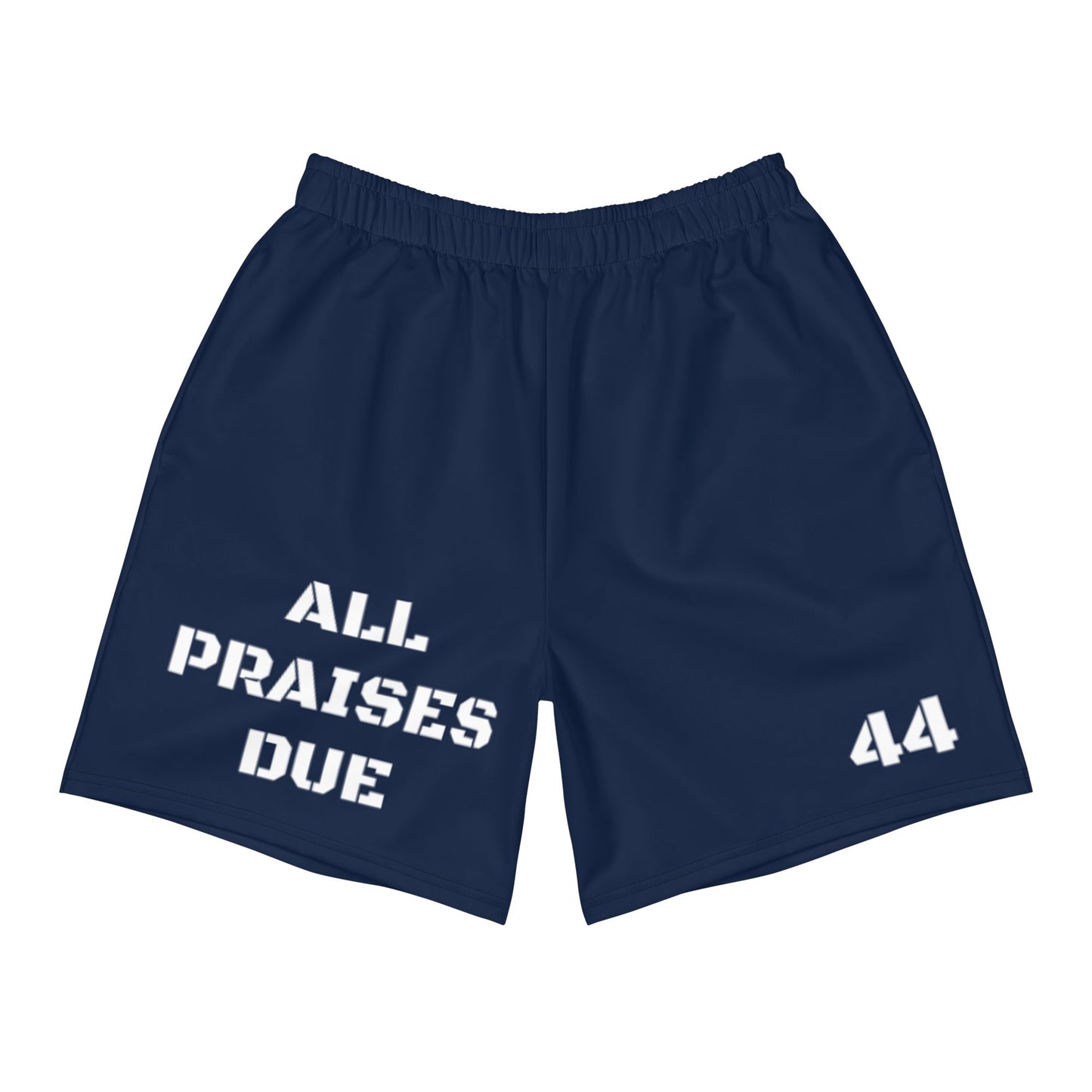 "Peace Be Upon You" Men's Athletic Long Shorts Supreme Athlete 2XS