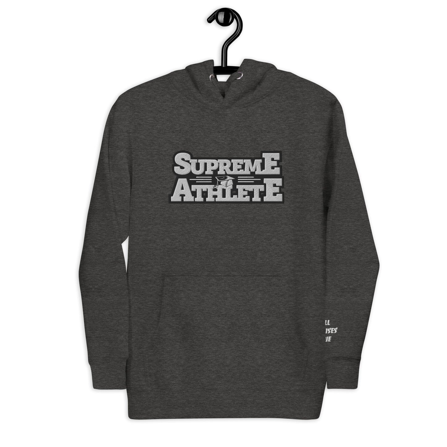 Supreme Athlete Unisex Hoodie Supreme Athlete Charcoal Heather S