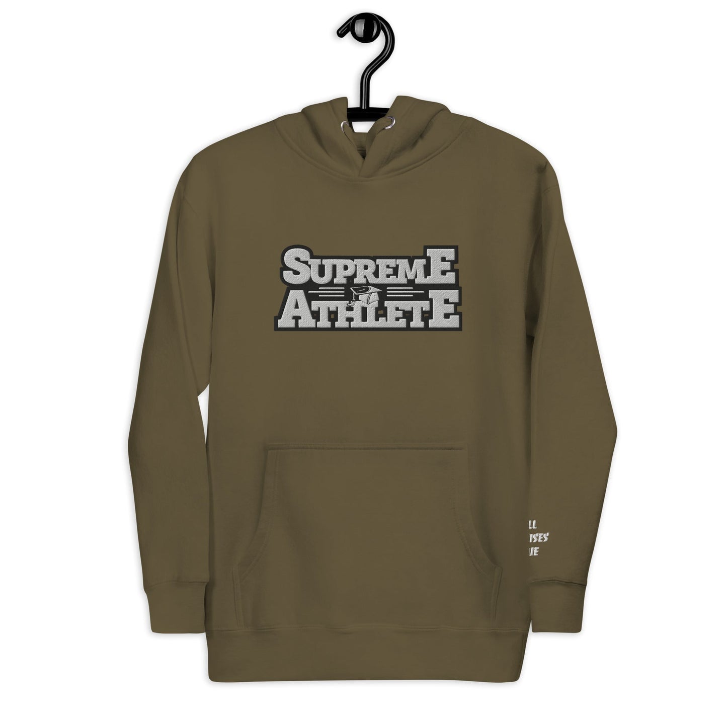 Supreme Athlete Unisex Hoodie Supreme Athlete Military Green S