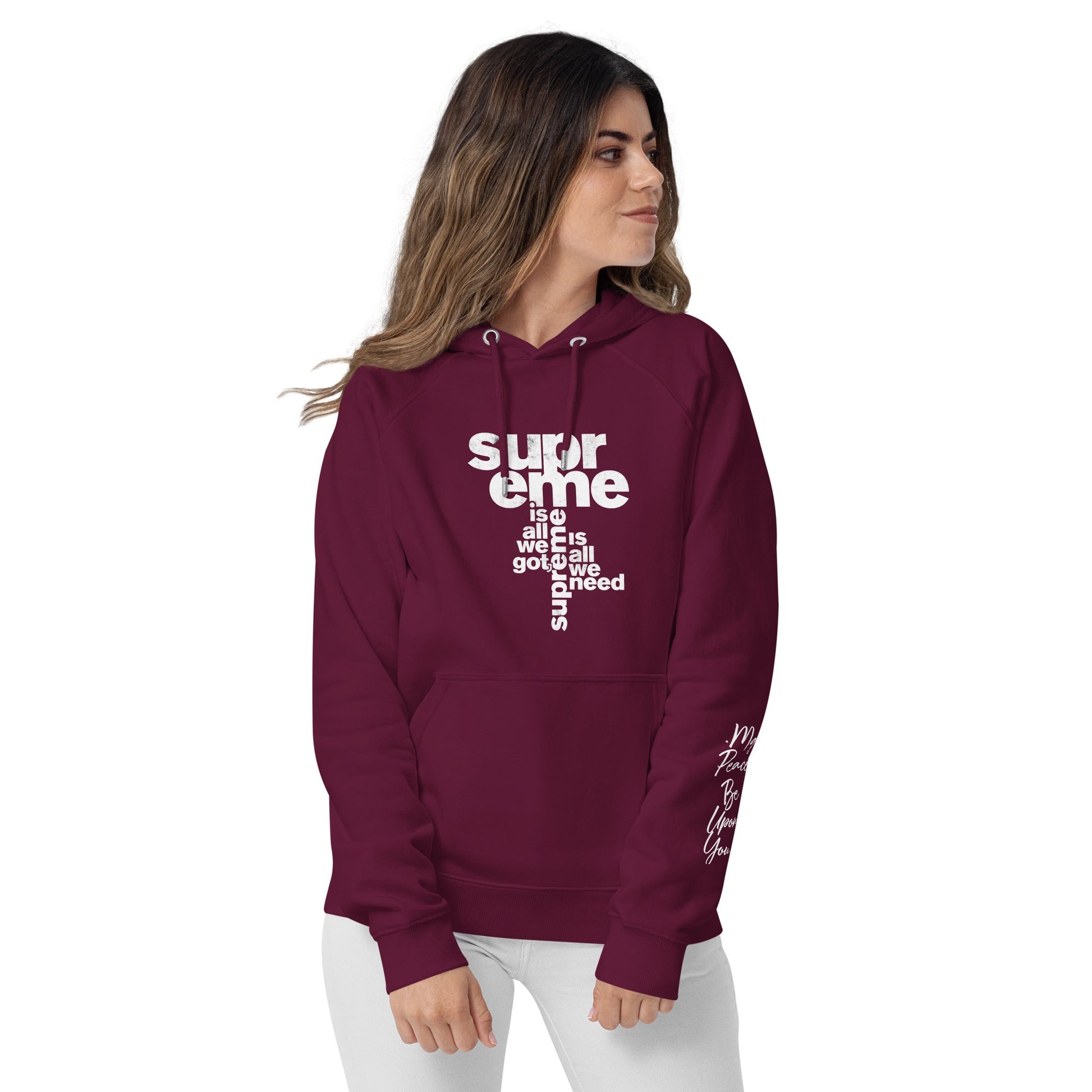 'Supreme Motto' Unisex hoodie Supreme Athlete