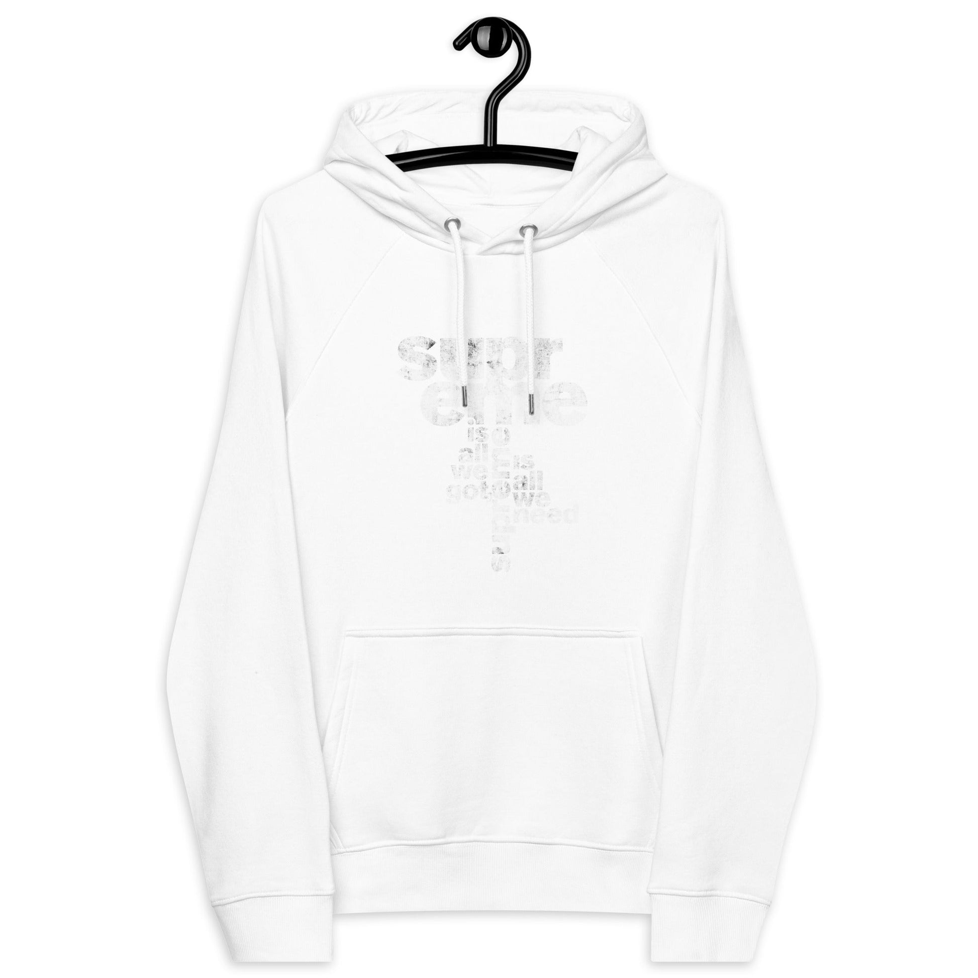 'Supreme Motto' Unisex hoodie Supreme Athlete White XS
