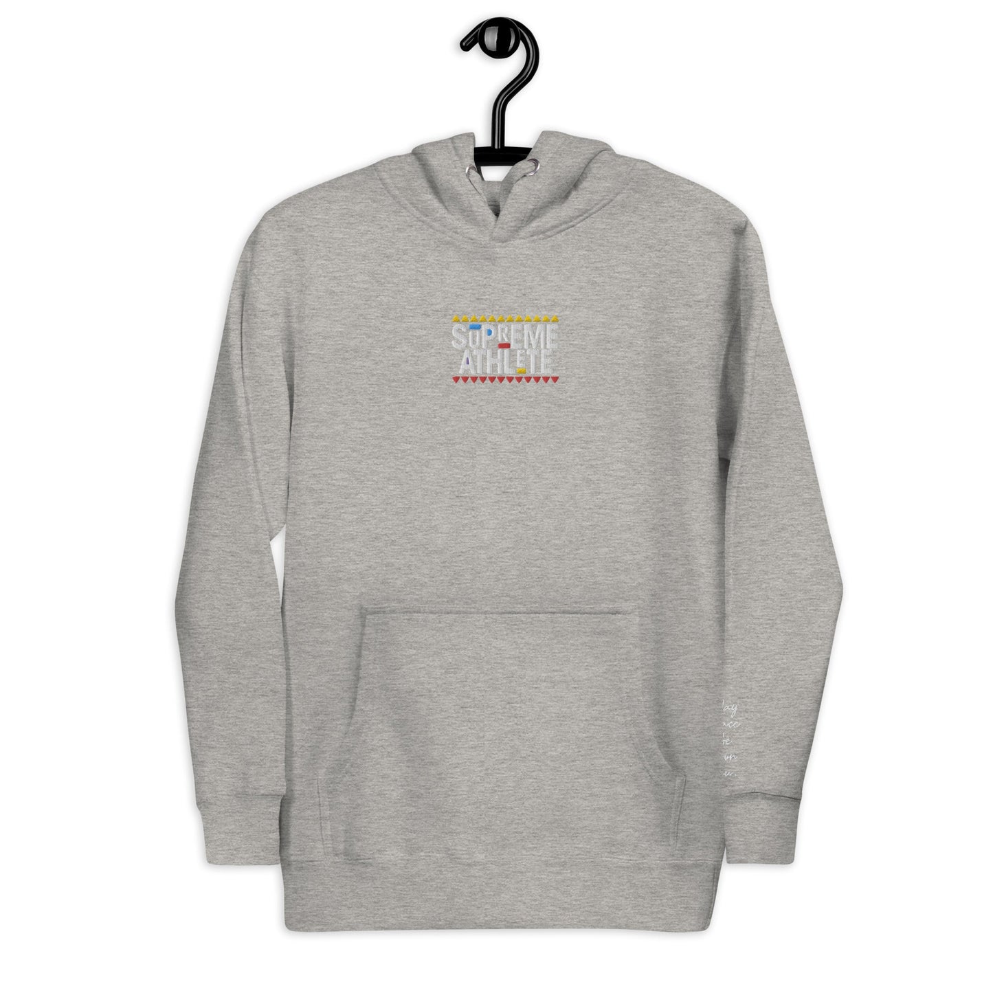 'THE BENEVOLENT ONE' Unisex Hoodie Supreme Athlete Carbon Grey S