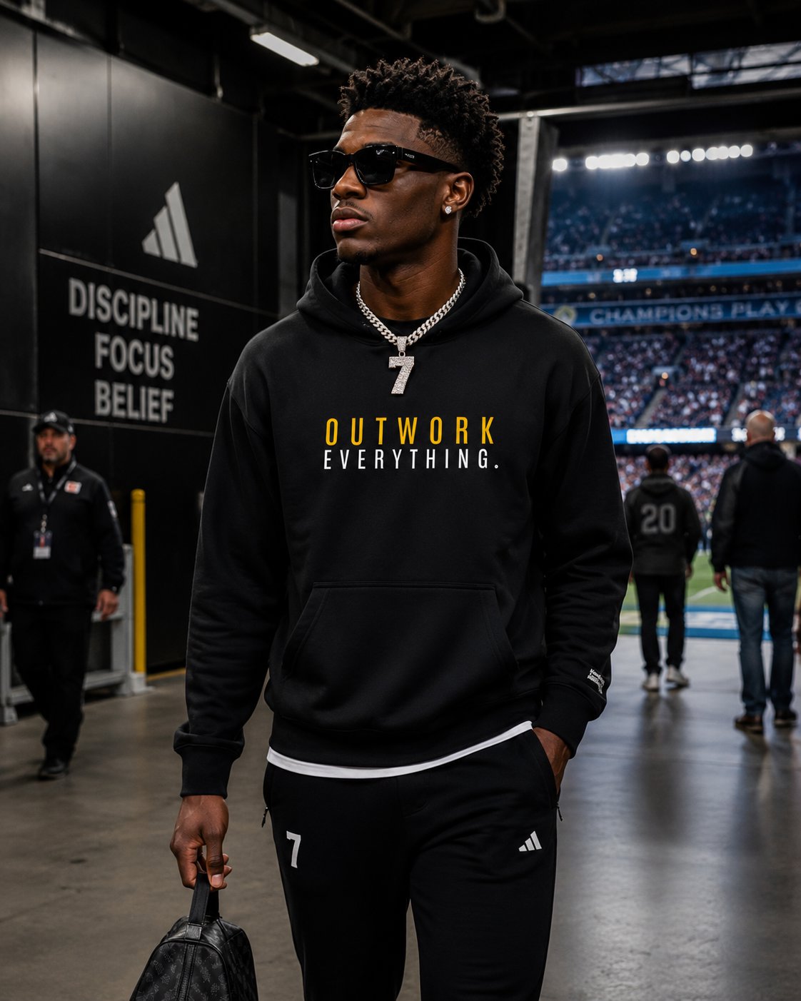 Outwork Everything Adult hoodie Supreme Athlete 