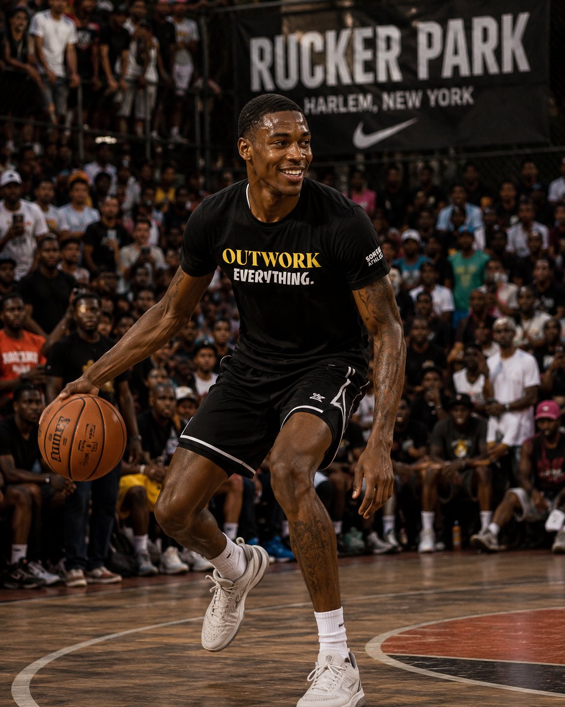 OUTWORKS Unisex performance crew neck t-shirt Supreme Athlete 