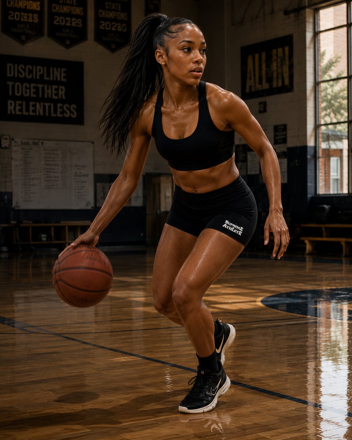 Supreme Athlete Yoga Shorts Supreme Athlete 