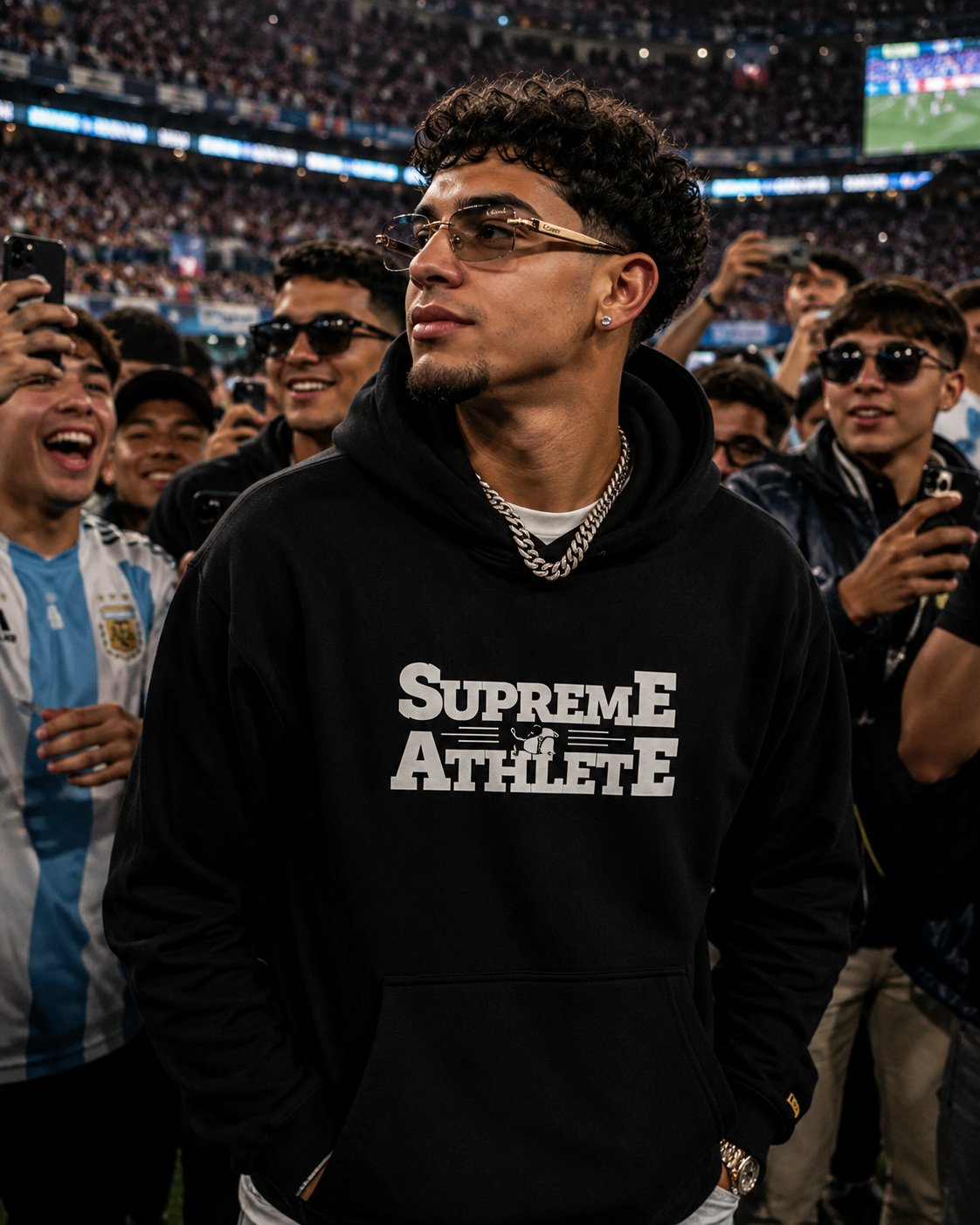 SUPREME CULTURE Youth hoodie Supreme Athlete 