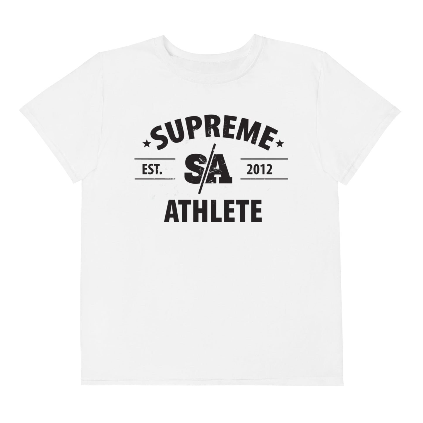 SUPREME FOUNDATION Youth crew neck t-shirt Supreme Athlete 8 