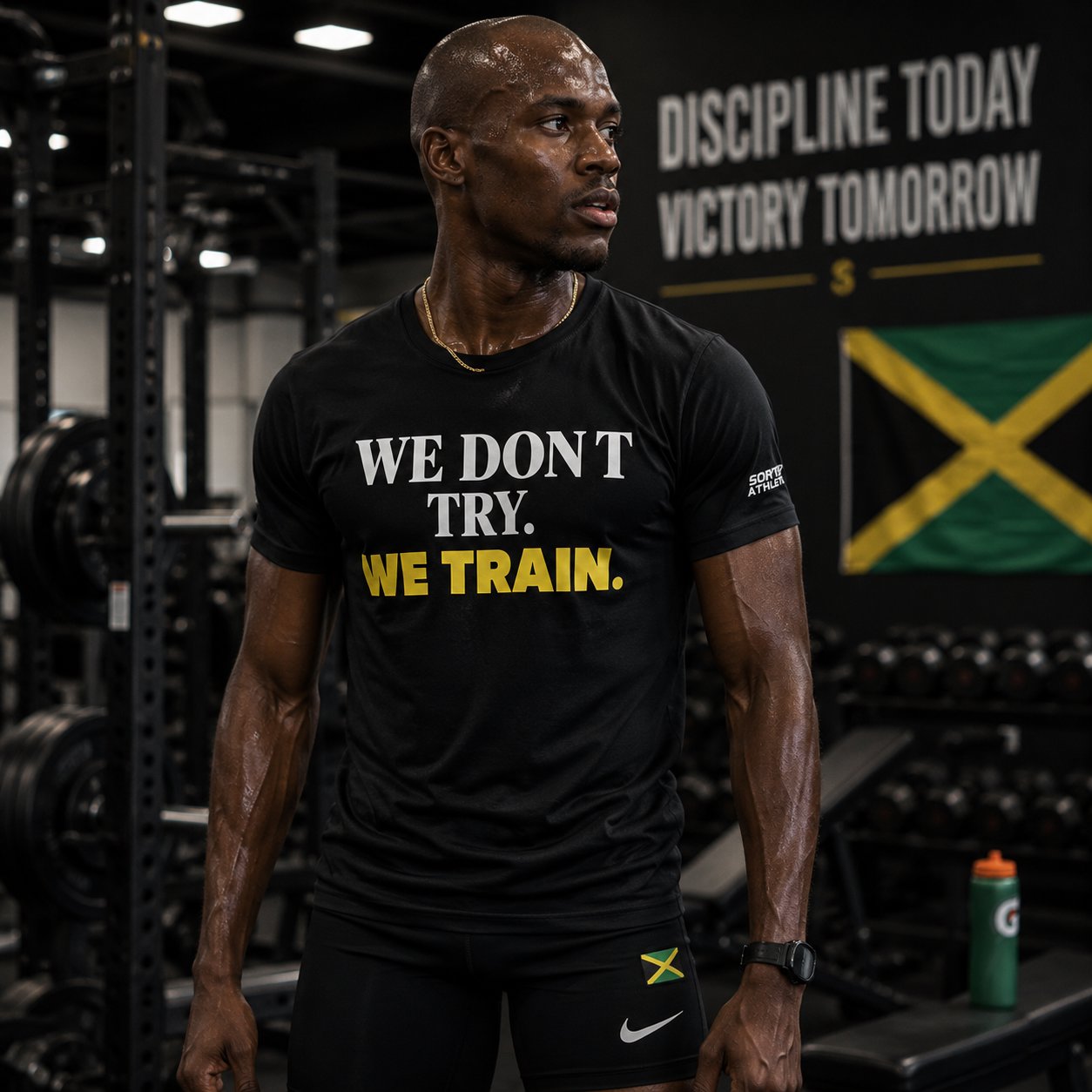 WE TRAIN Unisex performance crew neck t-shirt Supreme Athlete 