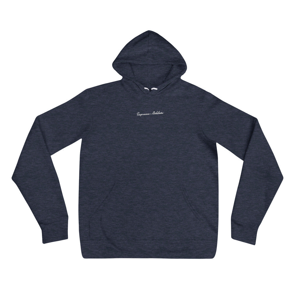 'EXQUISITE' Unisex hoodie Supreme Athlete Heather Navy S 