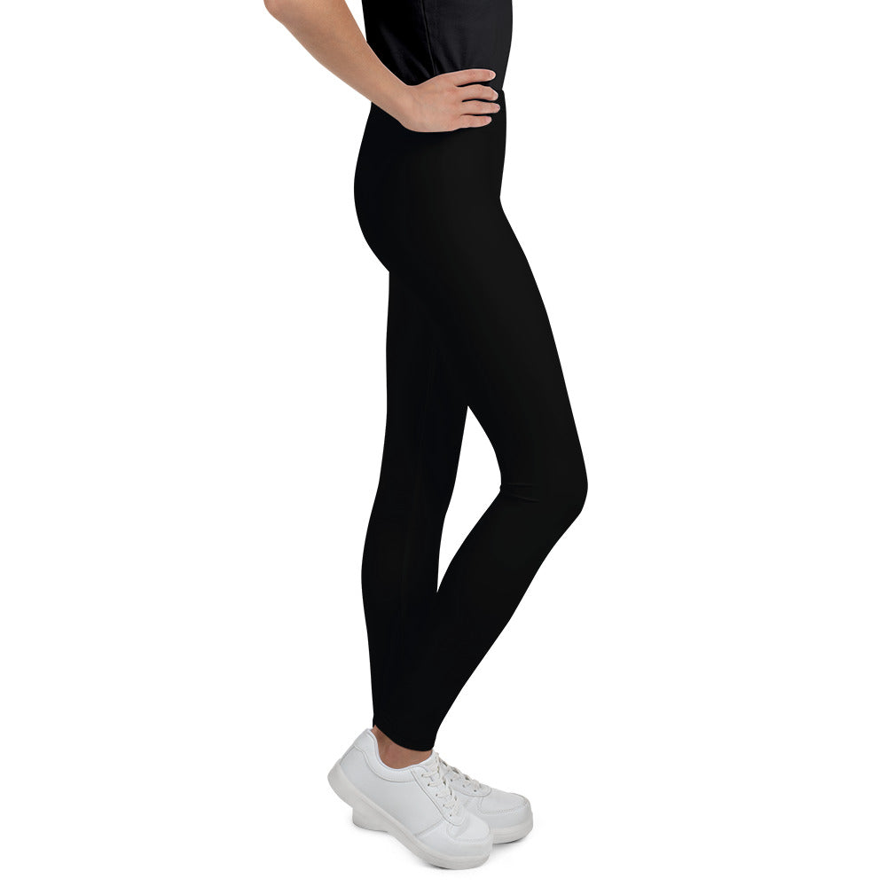 "Girls RUN The World" Youth Leggings Supreme Athlete 