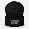 "Knowledge Your Cipher" Cuffed Beanie Supreme Athlete Black