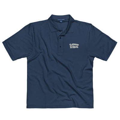 'Members Only' Polo Shirt Supreme Athlete Navy S
