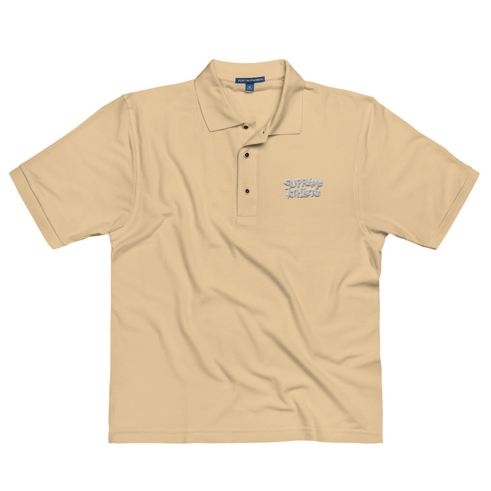 'Members Only' Polo Shirt Supreme Athlete Stone S 
