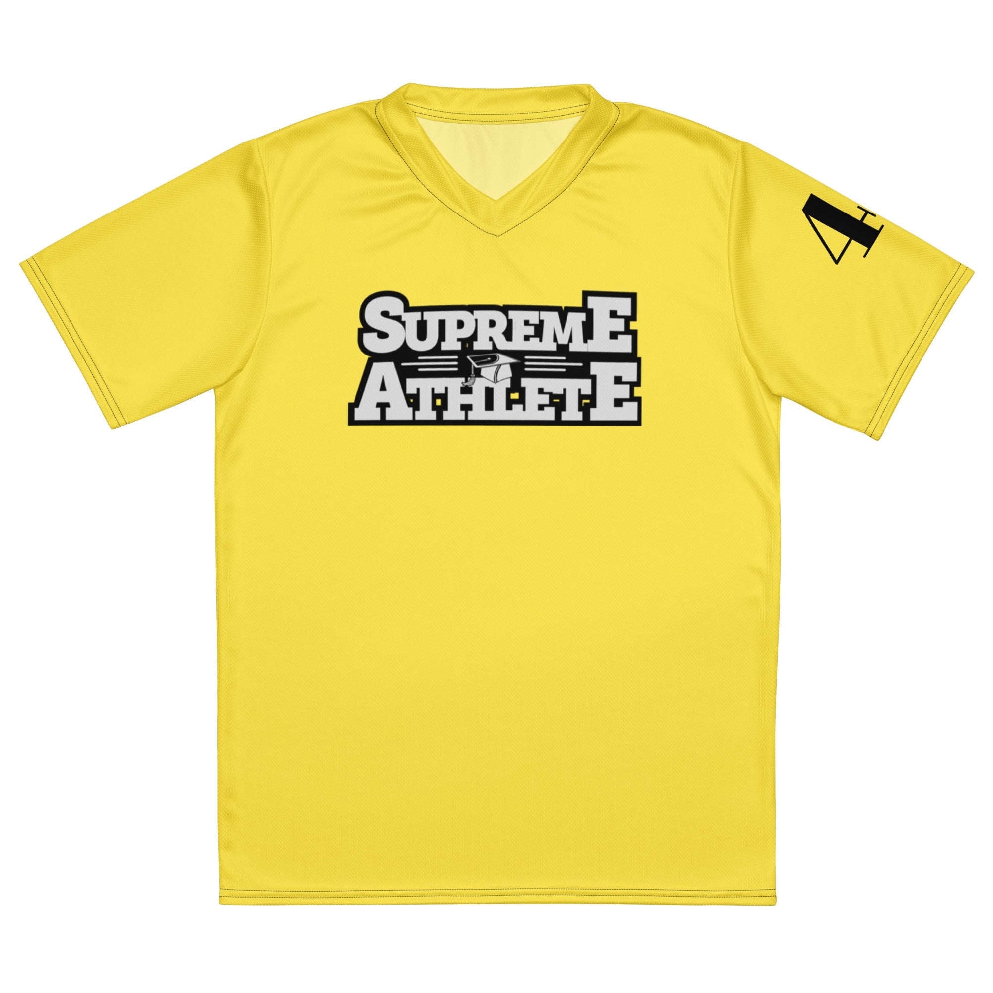 Supreme T Shirt M Highest Standard Athletic S/S Black Sport Jersey SS19KN39