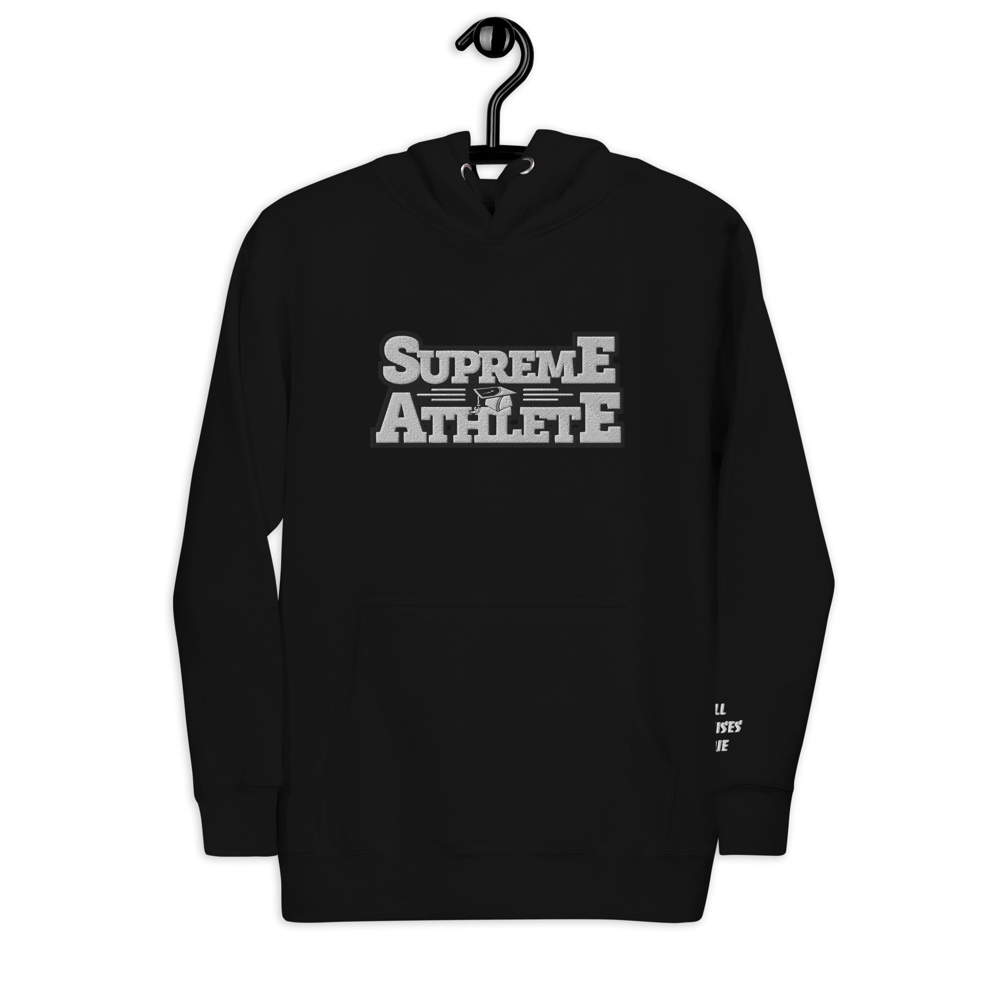 Supreme Athlete Unisex Hoodie Supreme Athlete Black S 