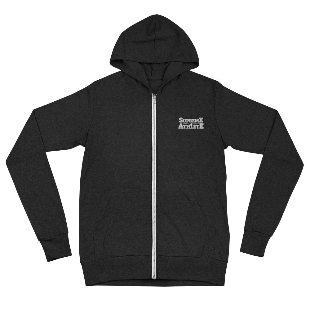 Supreme Athlete Unisex Spring Hoodie Supreme Athlete Charcoal black Triblend XS 