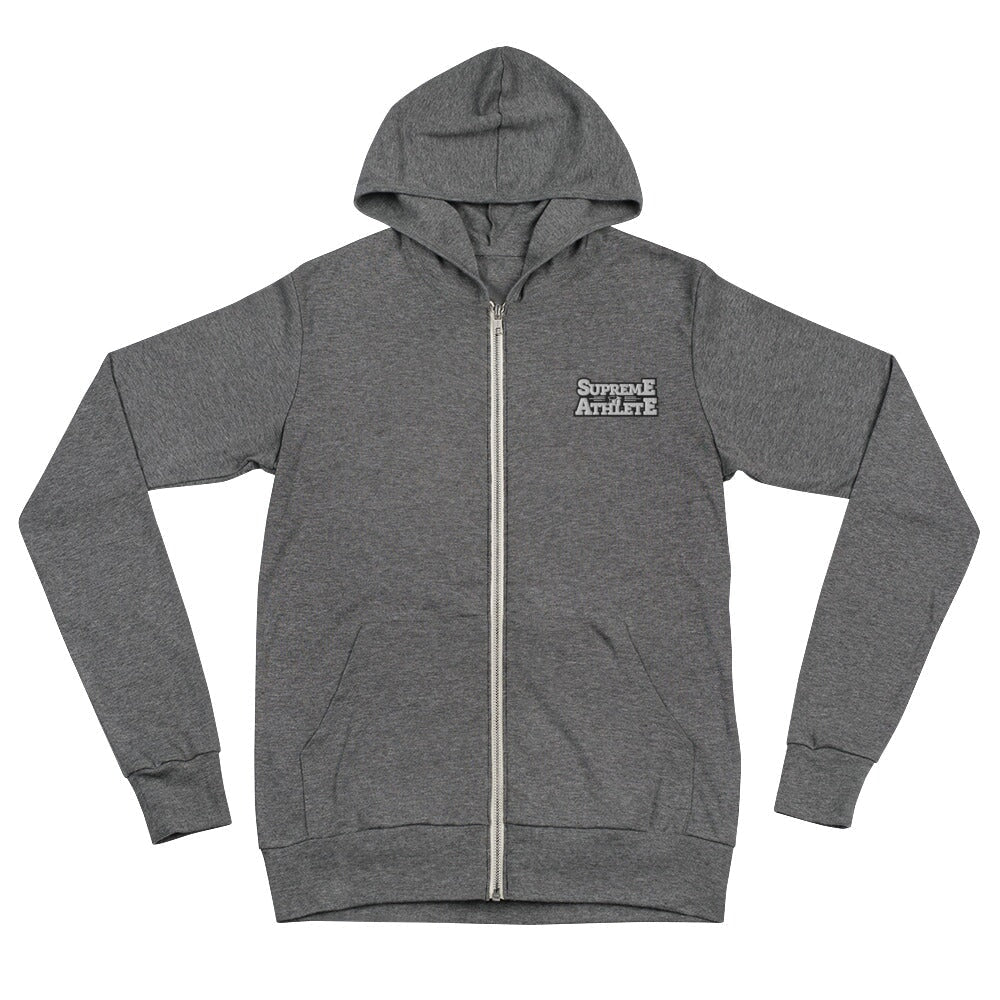 Supreme Athlete Unisex Spring Hoodie Supreme Athlete Grey Triblend XS 