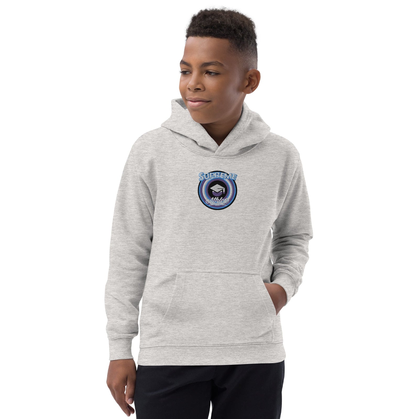 Boys supreme outlet hoodie